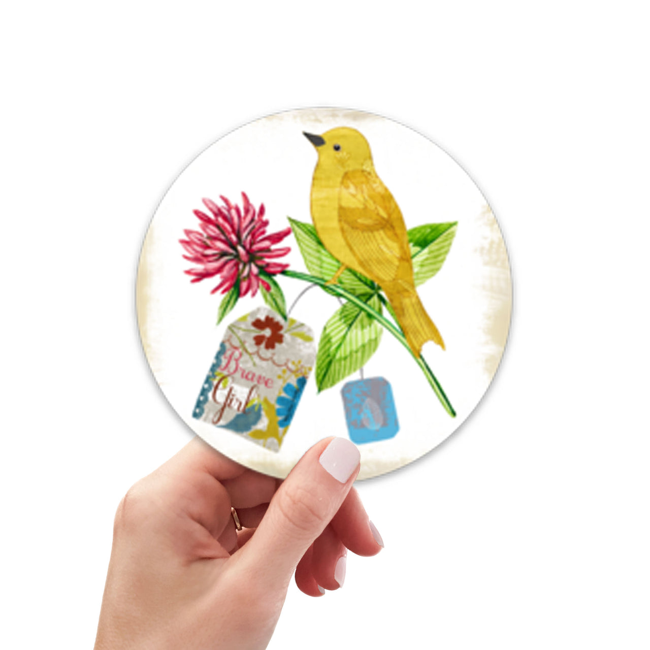 Sticker- Yellow Bird