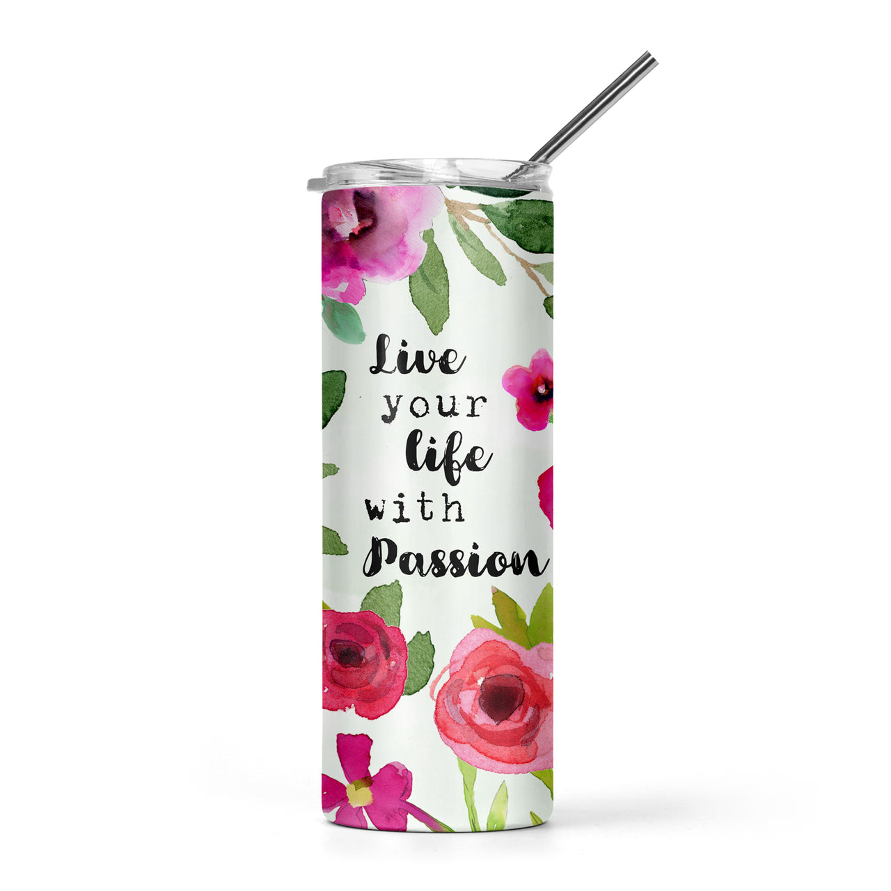 20 oz Skinny Tumbler - Passion