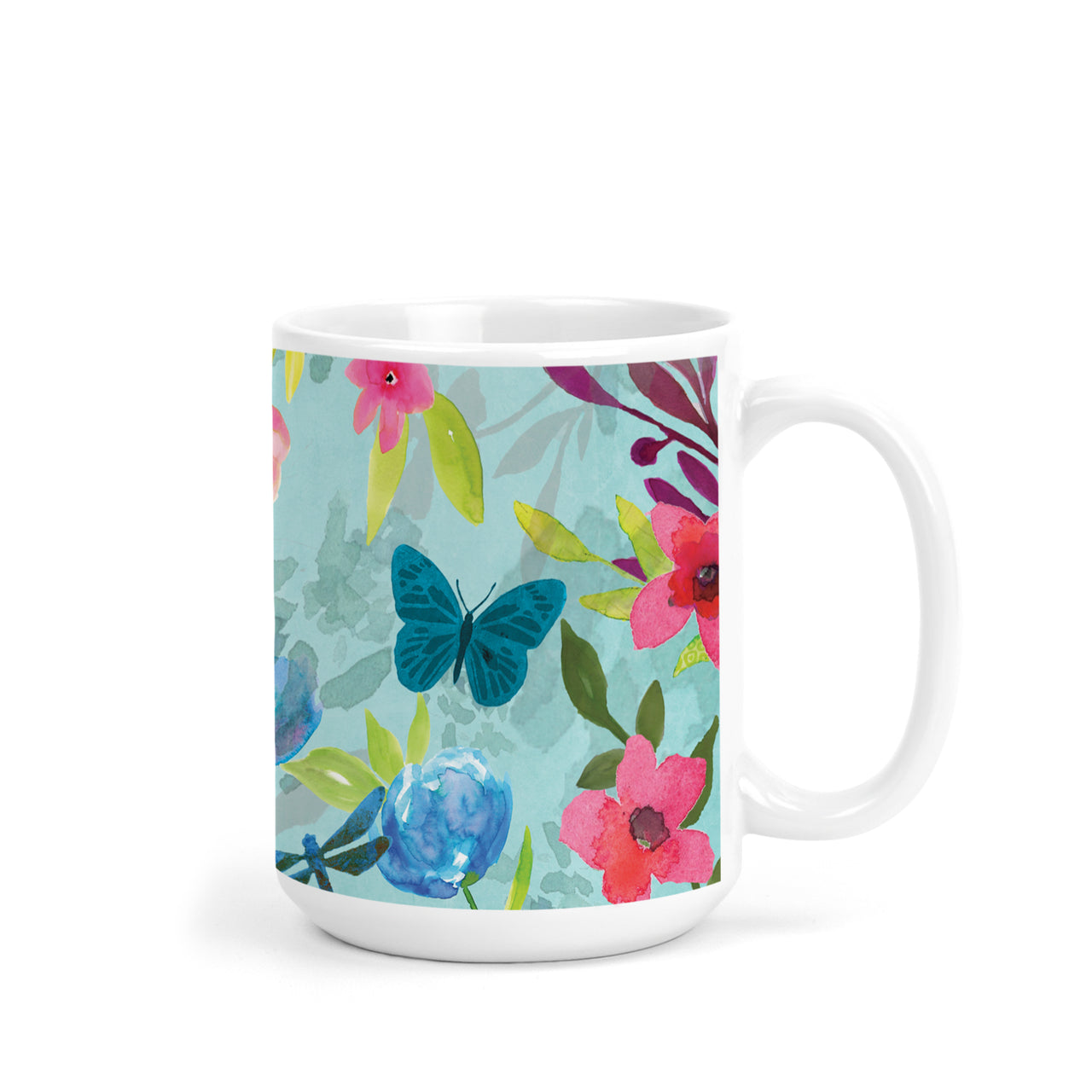 Blue Butterfly Mug