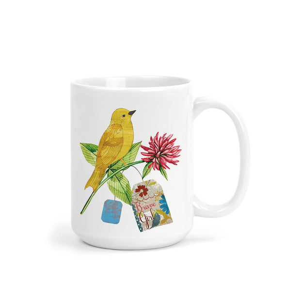 Brave Girl Bird Mug