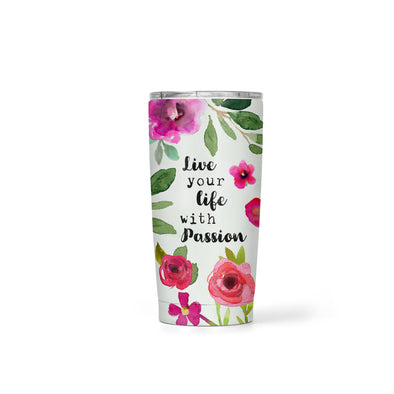 20 oz Stainless Steel Tumbler - Passion
